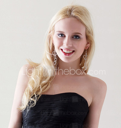 Ball Gown Sweetheart Short/ Mini Tiered Taffeta Tulle Cocktail Dress