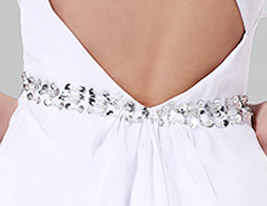 JAYLA - Robe de Cocktail Mousseline JAYLA - Robe de Cocktail Mousseline