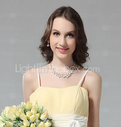 GANESA - Kleid für Brautjungfer aus Chiffon GANESA - Kleid für Brautjungfer aus Chiffon