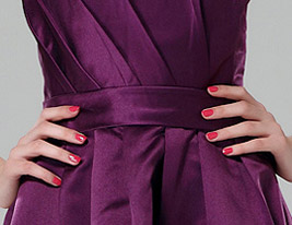 A-line One Shoulder Knee-length Satin Cocktail Dress A-line One Shoulder Knee-length Satin Cocktail Dress