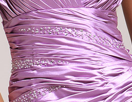 KATREIN - Kleid für Festlichkeiten aus Satin und Tüll