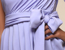 Sheath/ Column One Shoulder Knee-length Elastic Silk-like Satin Cocktail Dress Inspired by Selena Gomez