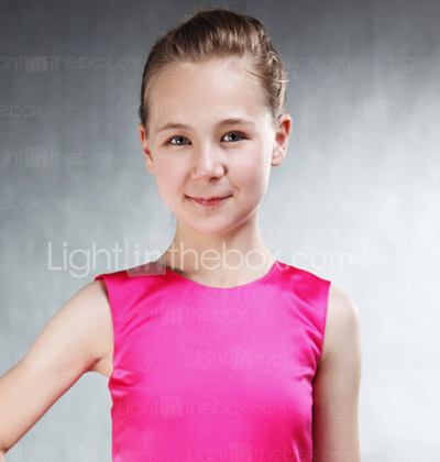 DANAILA - Junior Bruidsmeisjesjurk van Satijn DANAILA - Junior Bruidsmeisjesjurk van Satijn