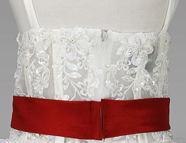 A-line Square Floor-length Satin Flower Girl Dress A-line Square Floor-length Satin Flower Girl Dress