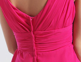LUTON - Vestido de Dama de honor de Gasa LUTON - Vestido de Dama de honor de Gasa