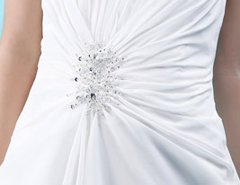 A-line Spaghetti Straps Floor-length Beaded Chiffon Junior Bridesmaid Dress A-line Spaghetti Straps Floor-length Beaded Chiffon Junior Bridesmaid Dress