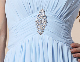 SANTUZZA - Kleid für Abendveranstaltung aus Chiffon