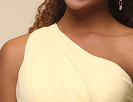 ANNALISA - Kleid für Cocktailparty aus Satin