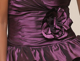 Ball Gown Sweetheart Knee-length Taffeta Cocktail Dress