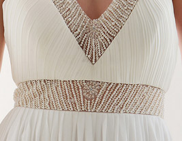 DARTFORD - Abito da Sposa in Chiffon e Raso