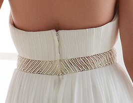 DARTFORD - Abito da Sposa in Chiffon e Raso