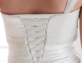 DRAGINJA - Kleid für die Braut aus Satin