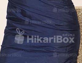 ショートドレス スレンダーライン タフタ