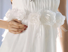 MICHELINA - kjole til brudekjoler i chiffon MICHELINA - kjole til brudekjoler i chiffon