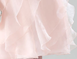 ILINCA - Vestido de Casamento e Madrinha em Organza e Cetim