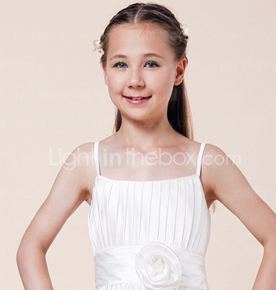 IVA - Kleid für Kinder Brautjungfer aus Satin IVA - Kleid für Kinder Brautjungfer aus Satin