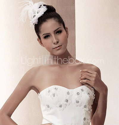 Sheath/ Column Sweetheart Short/ Mini Satin Wedding Dress Sheath/ Column Sweetheart Short/ Mini Satin Wedding Dress
