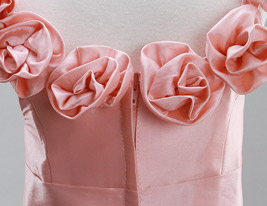 A-line Scoop Floor-length Taffeta Flower Girl Dress