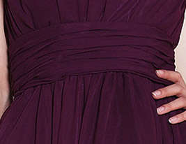 A-line Princess V-neck Knee-length Chiffon Bridesmaid Dress A-line Princess V-neck Knee-length Chiffon Bridesmaid Dress