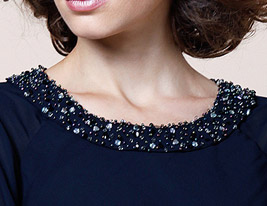 QUENDY - Abito da in Chiffon