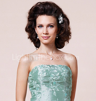 Sheath/Column Strapless Floor-length Taffeta Mother of the Bride Dress With A Wrap 