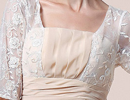 URIT - Kleid für die Brautmutter aus Chiffon URIT - Kleid für die Brautmutter aus Chiffon