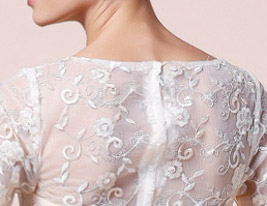 URIT - Kleid für die Brautmutter aus Chiffon URIT - Kleid für die Brautmutter aus Chiffon