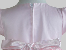 A-line Jewel Knee-length Satin Cotton With Bow Flower Girl Dress A-line Jewel Knee-length Satin Cotton With Bow Flower Girl Dress