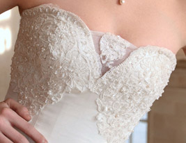 ANNIE - Bryllupskjole i Organza ANNIE - Bryllupskjole i Organza