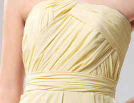 Chiffon Sheath/ Column One Shoulder Court Train Evening Dress inspired by Cat Deeley at Emmy Award