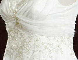 MARIE LOUISE - kjole til brudekjoler i organza (Plus Size) MARIE LOUISE - kjole til brudekjoler i organza (Plus Size)