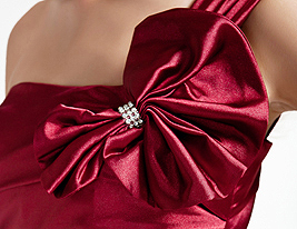 ORANIA - Robe de Demoiselle d'Honneur Satin
