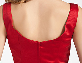 BASINGSTOKE - Vestido de Madrinha em Cetim BASINGSTOKE - Vestido de Madrinha em Cetim