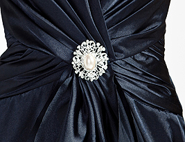 MABEL - Vestido de Dama de honor de Satén MABEL - Vestido de Dama de honor de Satén
