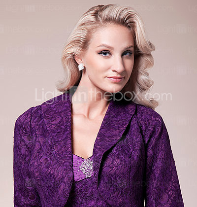 Wedding Jackets on Half Sleeve Satin Lace Wedding Party Jackets Wraps More Colors