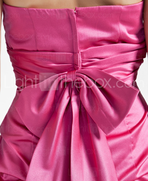 EUSTACIA - Robe de Demoiselle d'Honneur et de Cocktail Satin EUSTACIA - Robe de Demoiselle d'Honneur et de Cocktail Satin