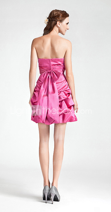 EUSTACIA - Robe de Demoiselle d'Honneur et de Cocktail Satin EUSTACIA - Robe de Demoiselle d'Honneur et de Cocktail Satin
