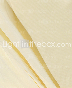 Chiffon Sheath/Column V-neck Asymmetrical Evening Dress inspired by Rosario Dawson 