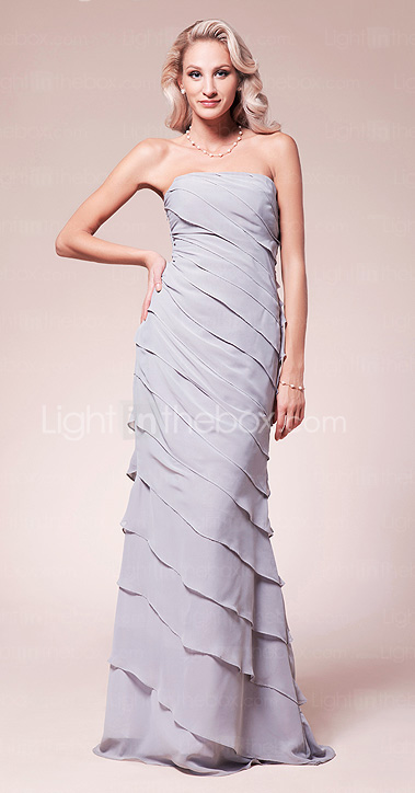 FLORETTE - Vestido de Madrina de Gasa FLORETTE - Vestido de Madrina de Gasa