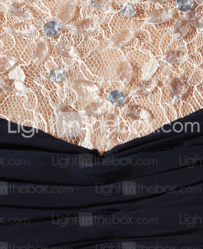 A-line Scoop Floor-length Chiffon Evening Dress A-line Scoop Floor-length Chiffon Evening Dress