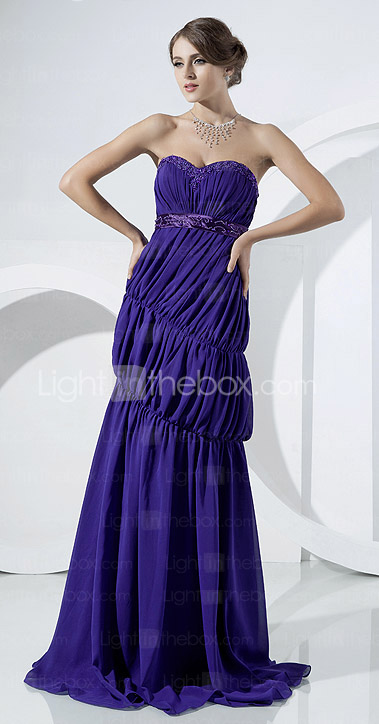 CLELIA - Robe de Soirée Mousseline CLELIA - Robe de Soirée Mousseline