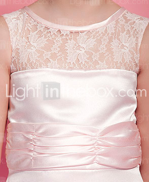 ZAHAVAH - Robe de Jeune Fille d'Honneur Satin Dentelle ZAHAVAH - Robe de Jeune Fille d'Honneur Satin Dentelle