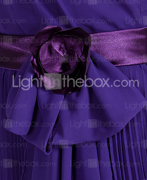 A-line Halter Floor-length Chiffon Bridesmaid Dress A-line Halter Floor-length Chiffon Bridesmaid Dress
