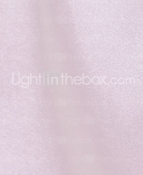 Sheath/ Column Jewel Knee-length Stretch Satin Bridesmaid Dress