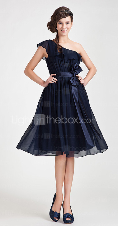 ELAINA - Vestido de Dama de honor de Gasa