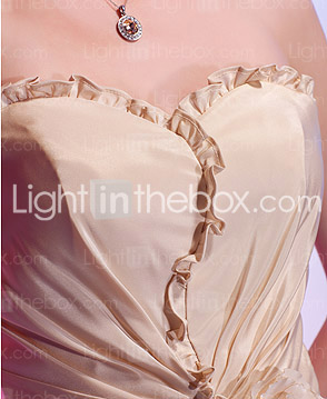DESIRÉE - Vestido de Cóctel de Tafetán