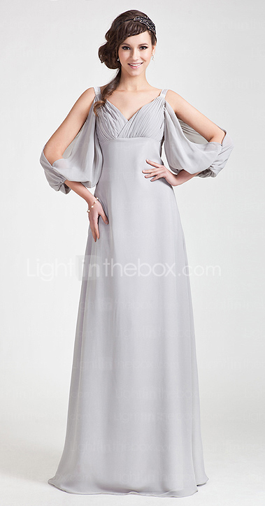 MIRA - Vestido de Dama de honor de Gasa