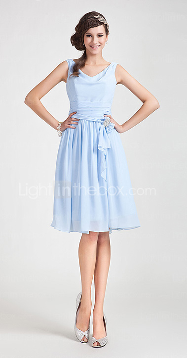 ISOBEL - Vestido de Madrinha em Chifon