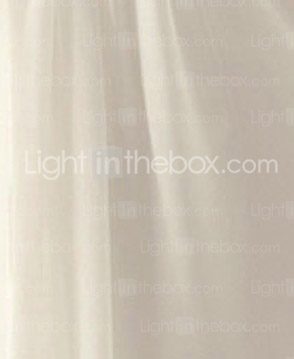 Empire One Shoulder Floor-length Chiffon Over Elastic Satin Bridesmaid/ Wedding Party Dress