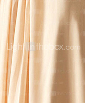 Empire Halter Floor-length Chiffon Bridesmaid Dress